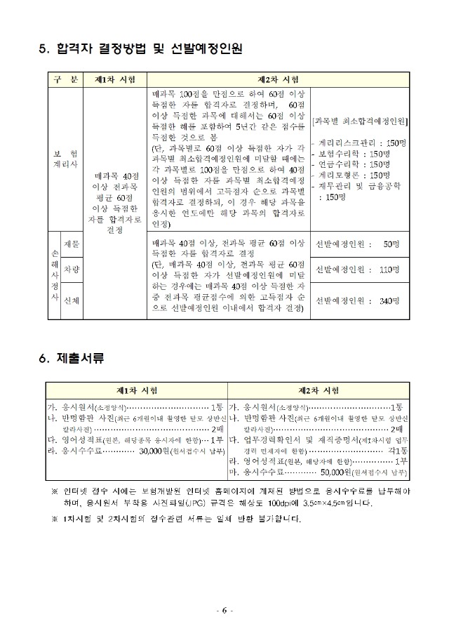 2022년도 제 45회 보험계리사 및 손해사정사 시험 시행계획 공고006.jpg